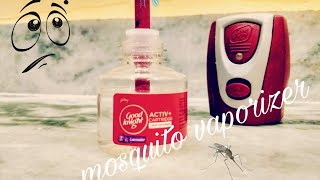 How does a liquid mosquito vaporizer work