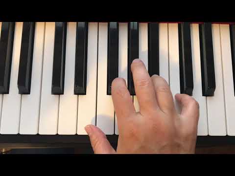 全音音階その1（Whole tone scale starting from C）