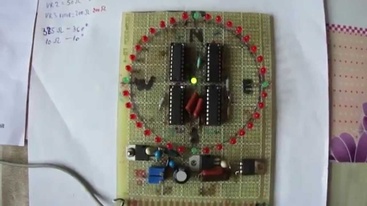 Antenna Rotator Control Unit With Lm3915