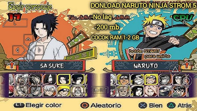 Naruto Shippuden Ultimate Ninja 5 - Save Data + Settings