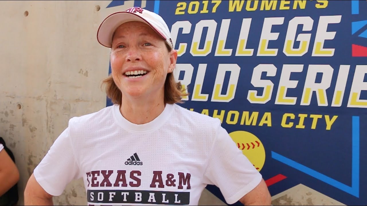 Texas A M Softball Head Coach Jo Evans Shares Secret To Epic Postgame Texas A M Softball Head Coach Jo Evans Shares Secret To Epic Postgame