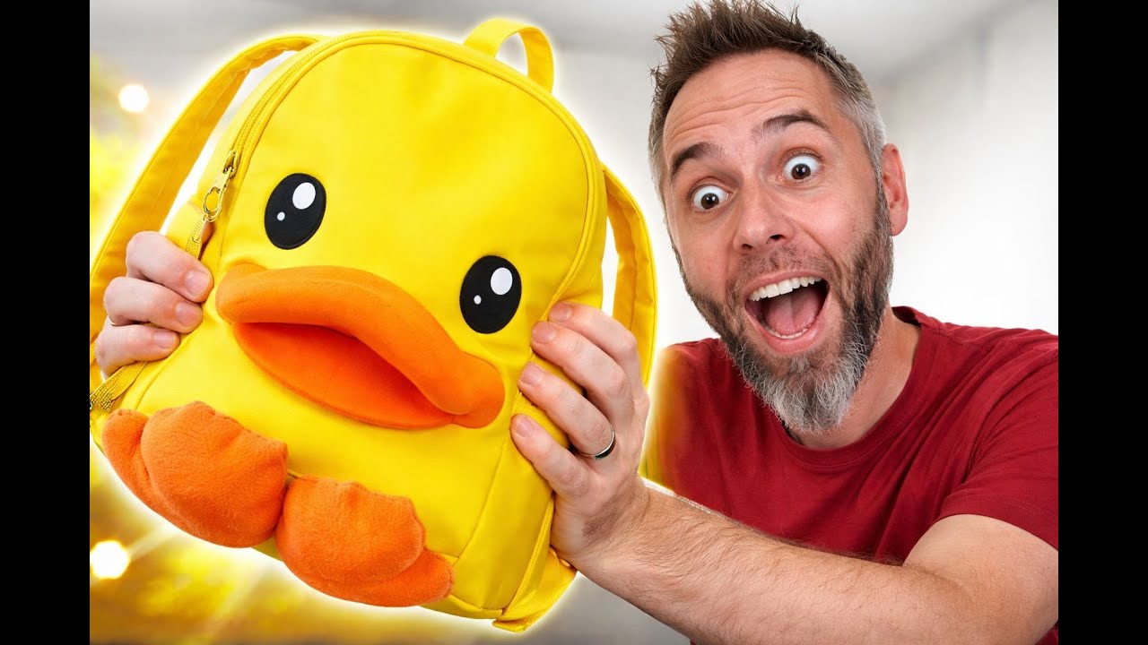 Best Eco-Friendly Duck Backpacks for Kids - YouTube