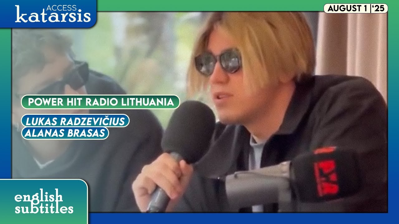 (01.08) Power Hit Radio Interview: Lukas Radzevičius & Alanas Brasas (ENG SUB)