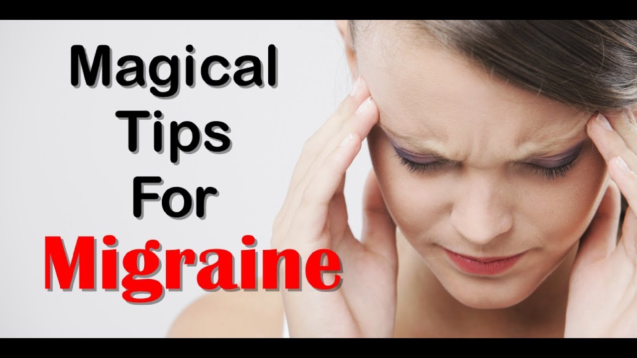How To Reduce Migraine And Tips For Cure Migraine And Headaches. - YouTube