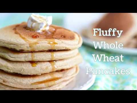 Easy Whole Wheat Pancakes, So Light and Fluffy