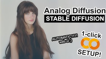 Analog Diffusion - Stable Diffusion 1-CLICK Google Colab Setup