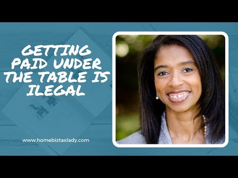 Video: Is onder de tafel werken illegaal?