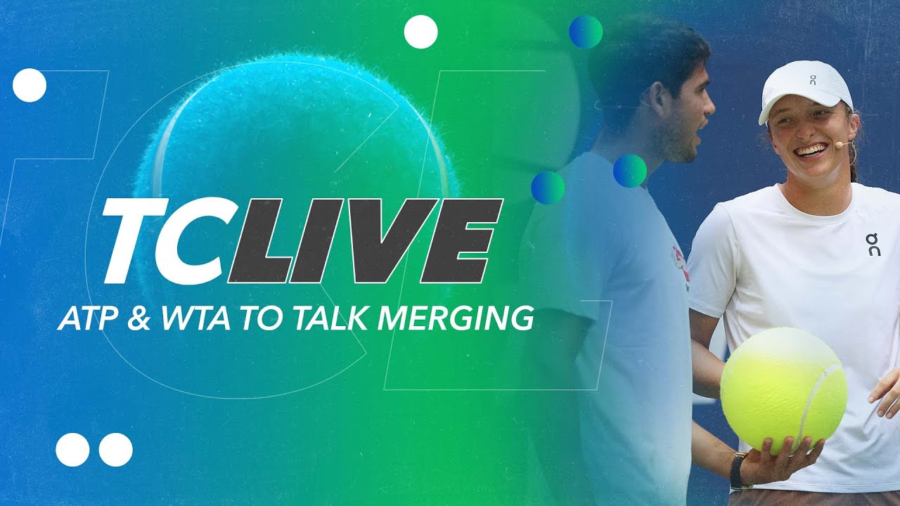 The ATP and WTA will meet to discuss merging tours Tennis Channel Live