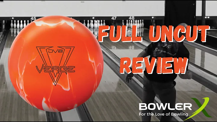 DV8 Verge Solid Bowling Ball | BowlerX Full Uncut ...