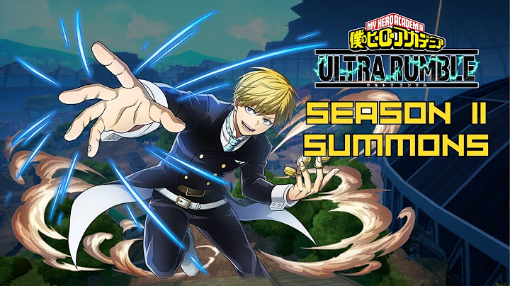 I love getting shafted in My Hero Ultra Rumble - Season 11 Summons