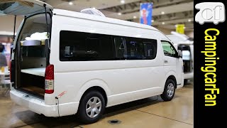 [Re-Lux: Arpeggio] Japanese camper van for family users based on TOYOTA Hiace Super Long