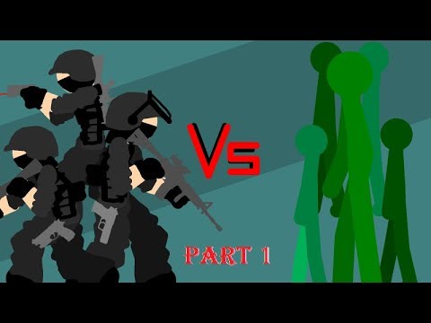 S W A T Vs Zombie Part 1 Pivot Animator Youtube