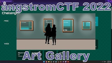 angstromCTF 2022: Art Gallery