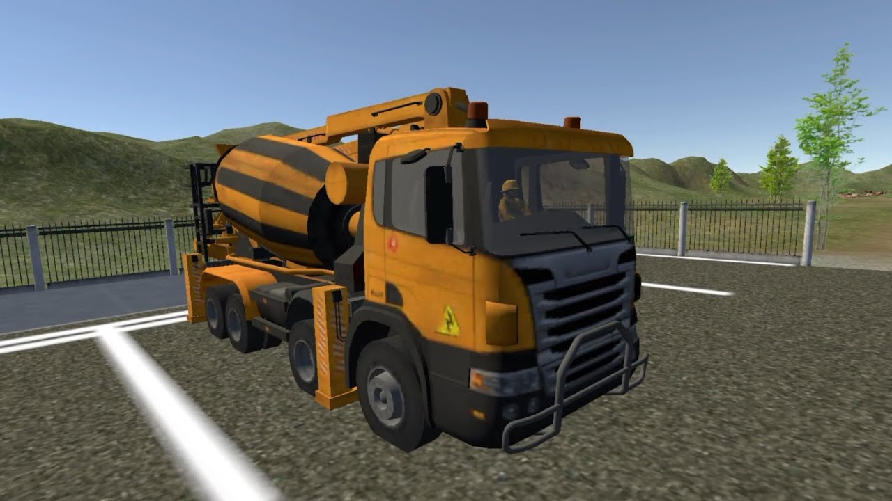 Truck Driver Factory To Load Material Game Railway Construction truck-driver-factory-to-load-material-game-railway-construction