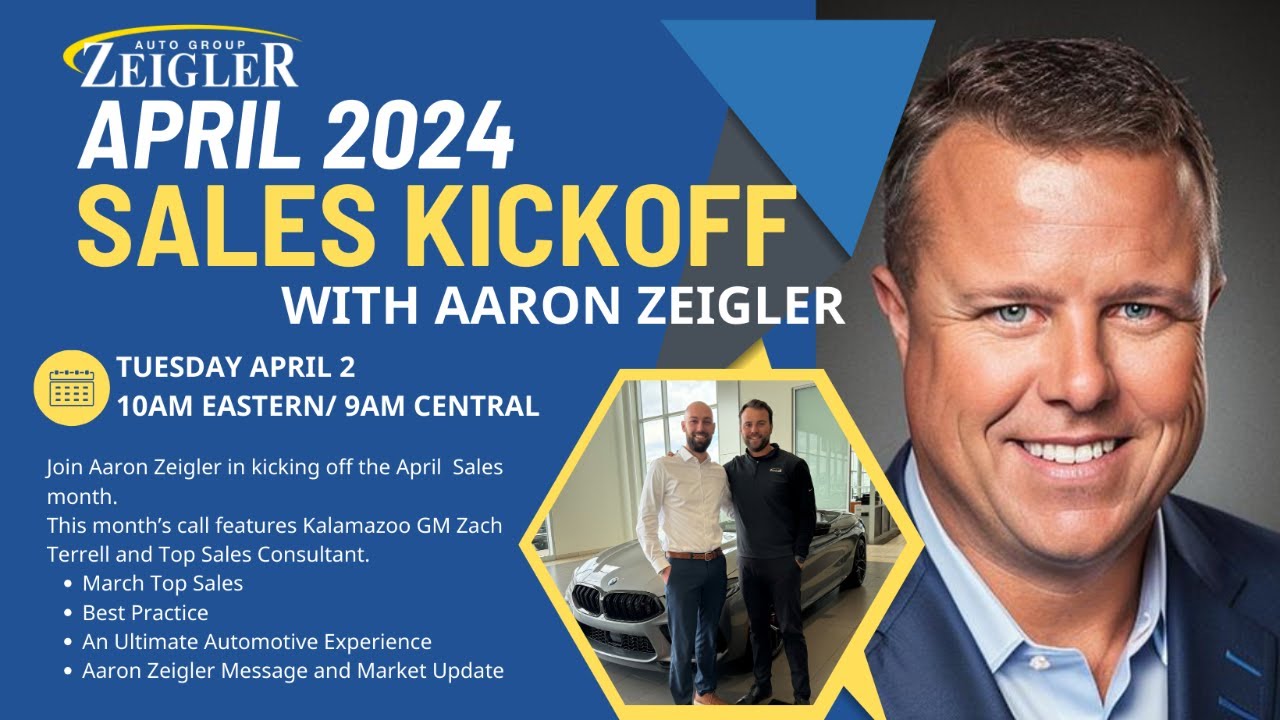 April Sales Kickoff with Aaron Zeigler