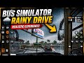 Extreme Rainy Bus Drive 🌧️🚌