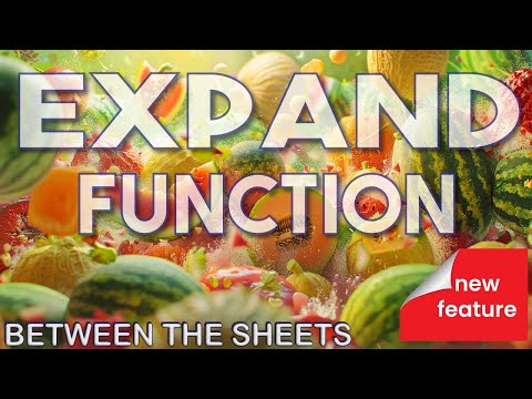 Excel's Expand Function