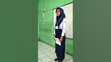 Ujian Praktek Bahasa Indonesia Membaca Teks Pidato Senin, 21 Maret 2022