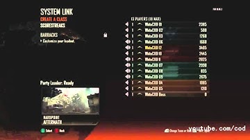 BLACK OPS 2 CREATE A CLASS- ALL SNIPERS