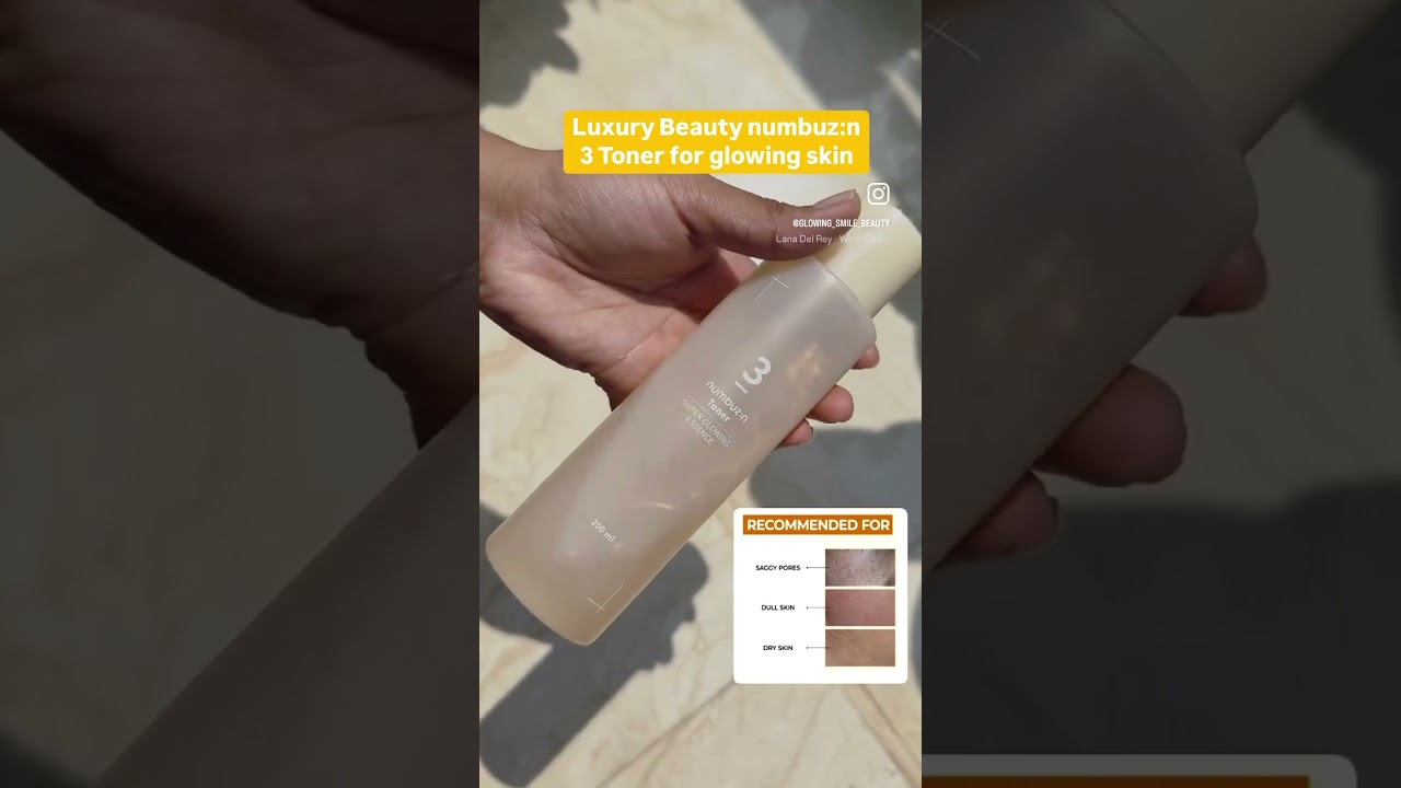 numbuzin 3 Super Glowing Essence Tone