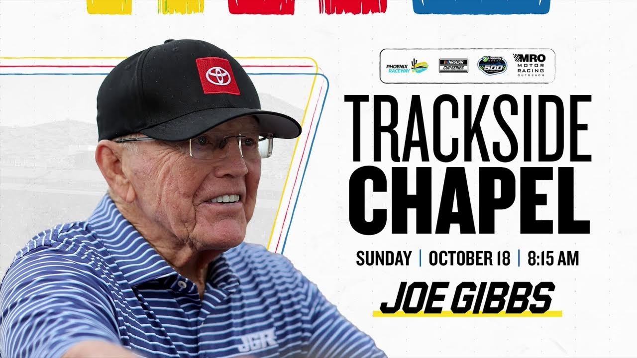 LIVE MRO Trackside Chapel with Joe Gibbs!