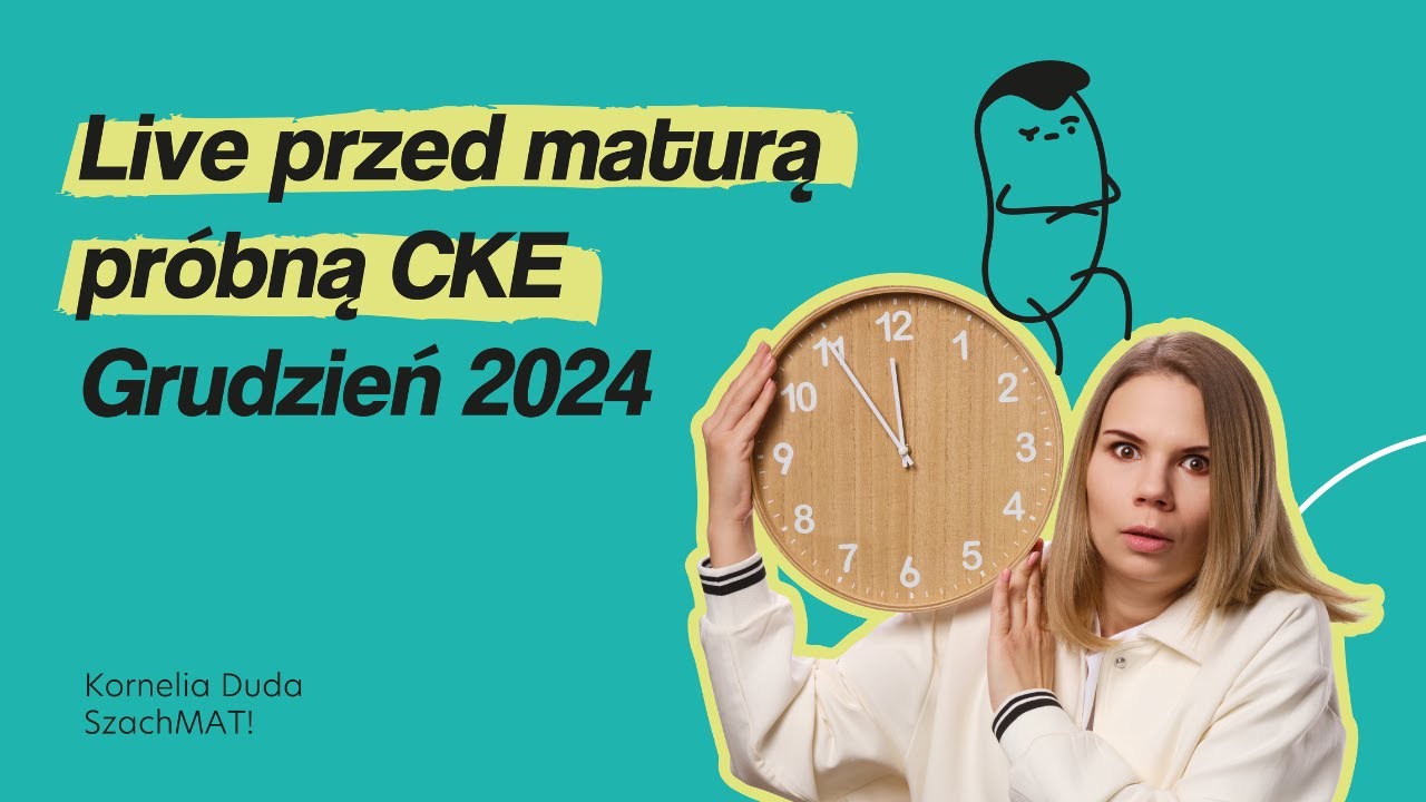 Powtórka przed maturą próbną CKE z matematyki grudzień 2024 - YouTube