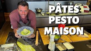 RECETTE DE NORBERT : MES PÂTES AU PESTO MAISON !