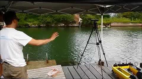 Kinect as a natural user interface for controlling a sensor equipped boat