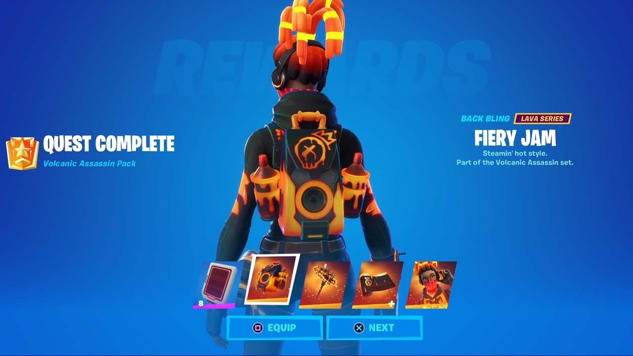 Easy Method to Ignite Structures - How to Unlock Fiery Jam Back Bling Free Reward