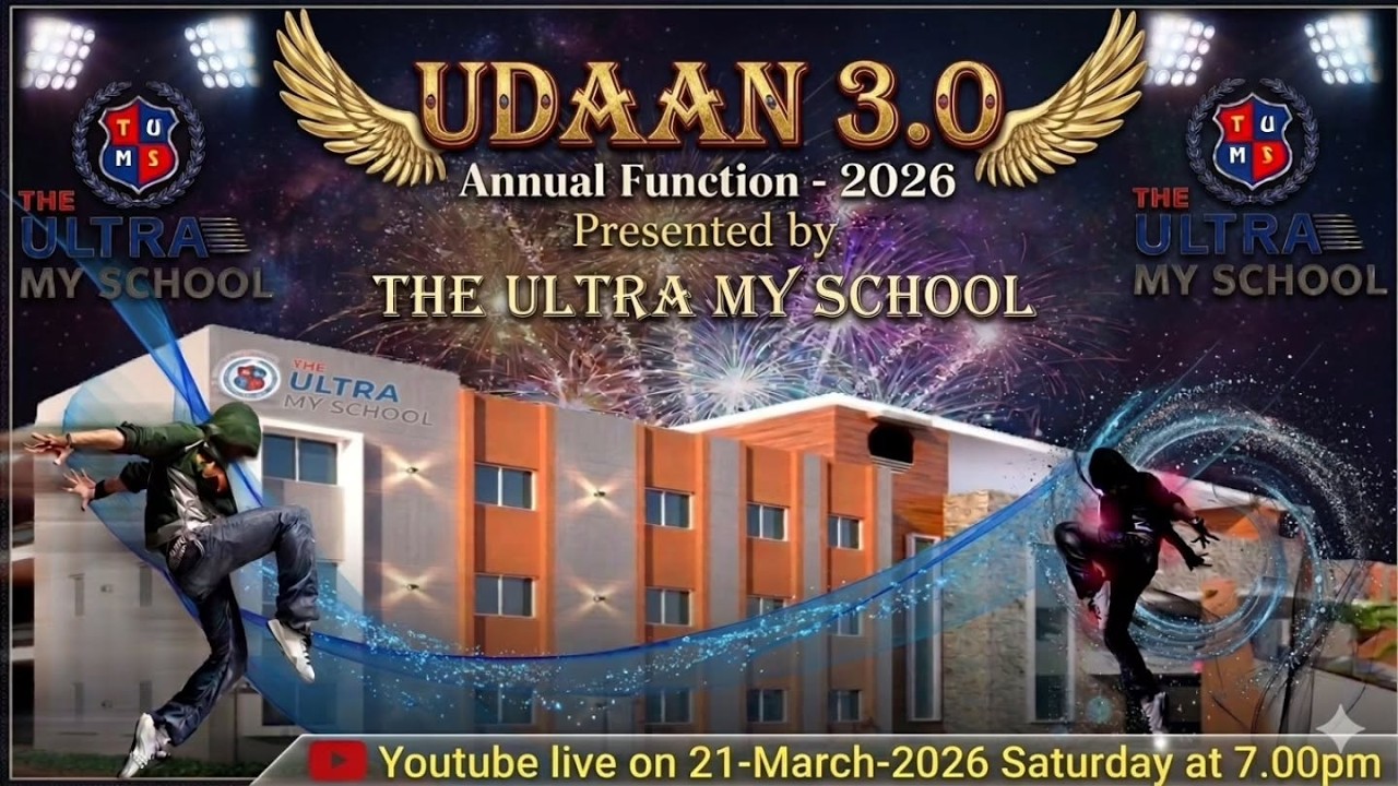UDAAN ANNUAL FUNCTION 3.0 ll 2026 || THE ULTRA MY SCHOOL - YouTube