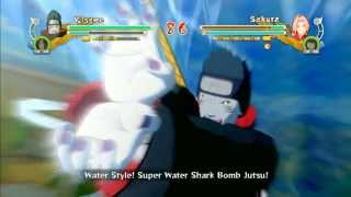 Naruto Ultimate Ninja Storm 3 Full Burst Kisame Vs Sakura Türkçe