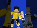 Rock That Body #minecraft #templateminecraftprisma3d #minecraftanimation #shorts