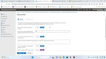 How to Setup Enrollment Status Page (ESP) in Intune AutoPilot