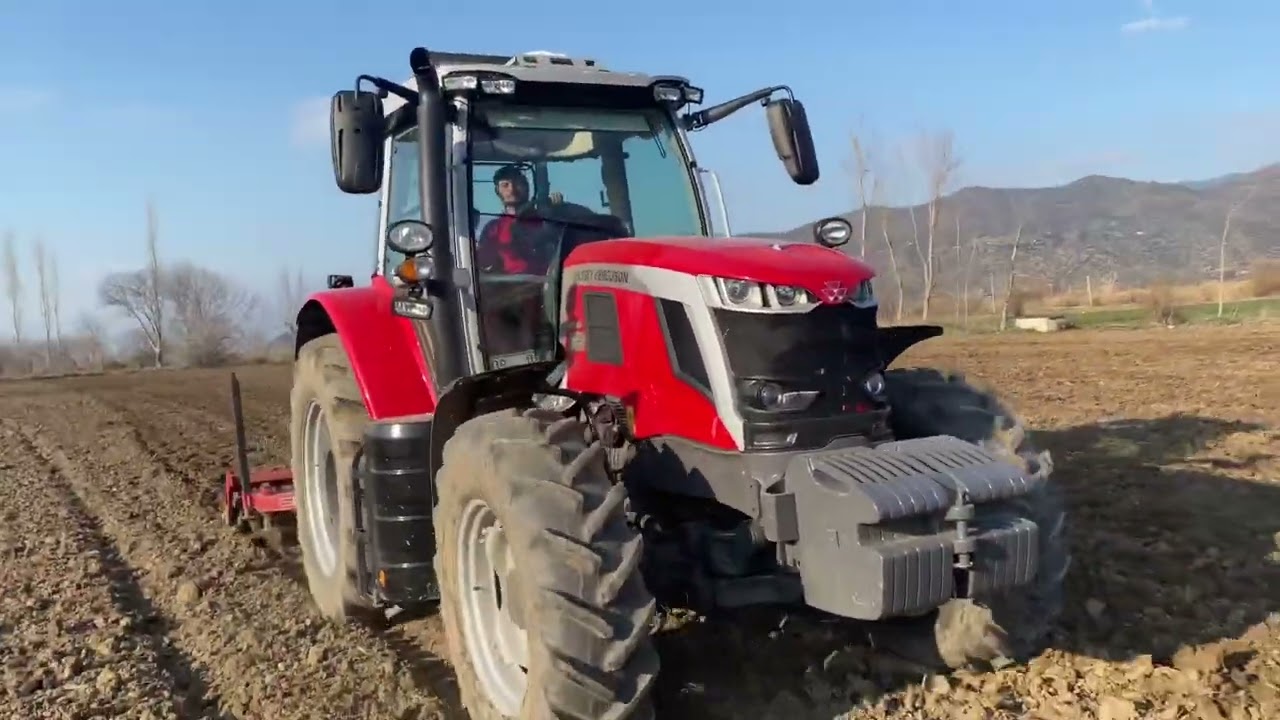 Massey Ferguson 6S145 ile çizel çekimi