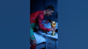 Ronaldo steals World Cup 😂