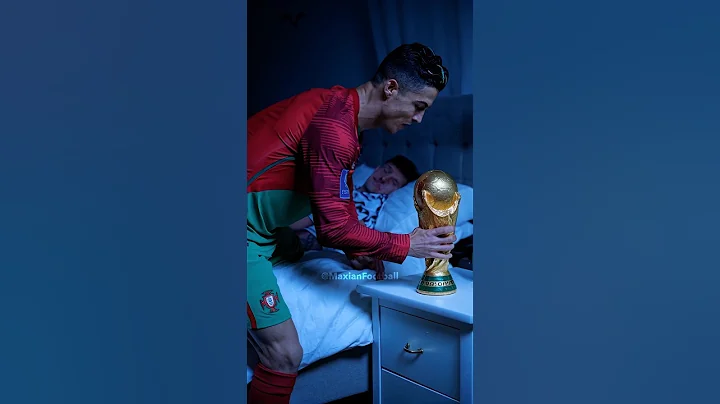 Ronaldo steals World Cup 😂