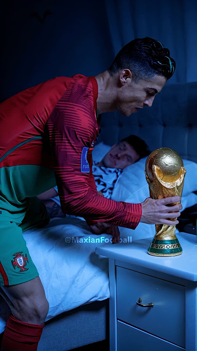 Ronaldo steals World Cup 😂
