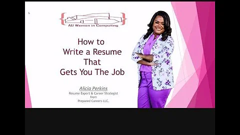 Resume Workshop with Alicia Perkins