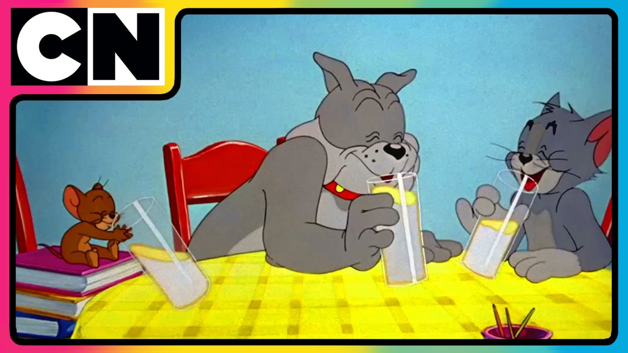 Tom and Jerry 😺🐭| Enemies Turned Dinner Buddies? 🤔 | Cat And The Mouse 😍| Watch Cartoon | @cnindia