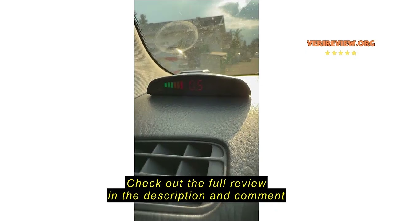 Review MOCNT Car Reverse Parking Sensors Car Rear Reverse Parking Radar System Car Parking Sensor Ki