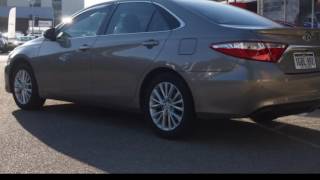 2016 Toyota Camry AVV50R Atara SL Magnetic Bronze 1 Speed Constant Variable Sedan