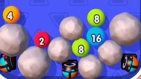 Hard Level 106 Failed Attempt - Bubble Buster 2048 Gameplay