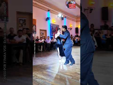 La Bruja (D'Arienzo) Jorgelina Cohen y Rauli Choque. Milonga en lo de Balmaceda 16ene25 (2/3)