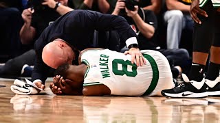 Kemba Walker almost DIED! Serious neck injury! (GRAPHIC)