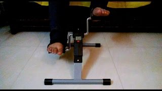 Mini Cycle Pedal Exerciser - Mini Bike / Bicycle For Home Workout For Legs & Hands [HD VIDEO]