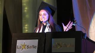 EL MEJOR DISCURSO DE GRADUACIÓN - Bachillerato 2019