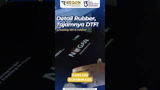 Pressing sablon DTF &amp; rubber presisi 🔥 nempel kuat &amp; detail tajam.#dtf #rubber #sablon #kaos