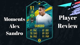 FIFA 20| Moments Alex Sandro Player Review!