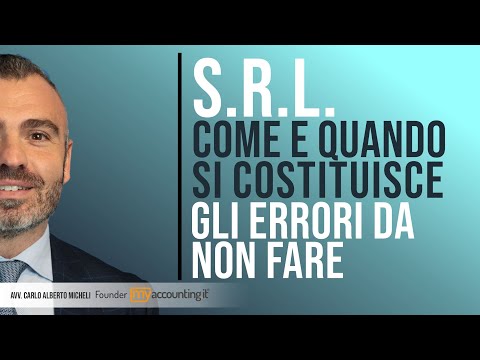 Video: Come Costituire Una Società A Responsabilità Limitata