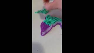 Perler Bead Dolphin speed creation